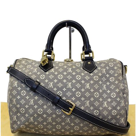 louis vuitton gray cotton fabric speedy bag|louis Vuitton Speedy bag used.